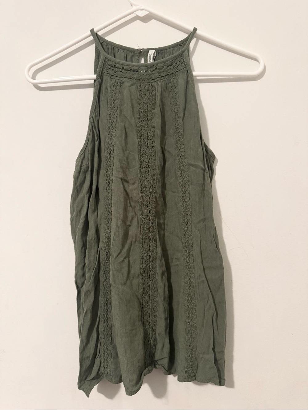 Mudd Green Sleeveless Top